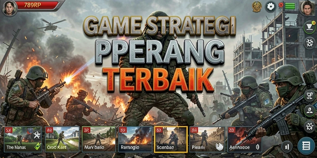 Tangkapan layar permainan 789RP menampilkan aksi pertempuran strategis yang mendebarkan.