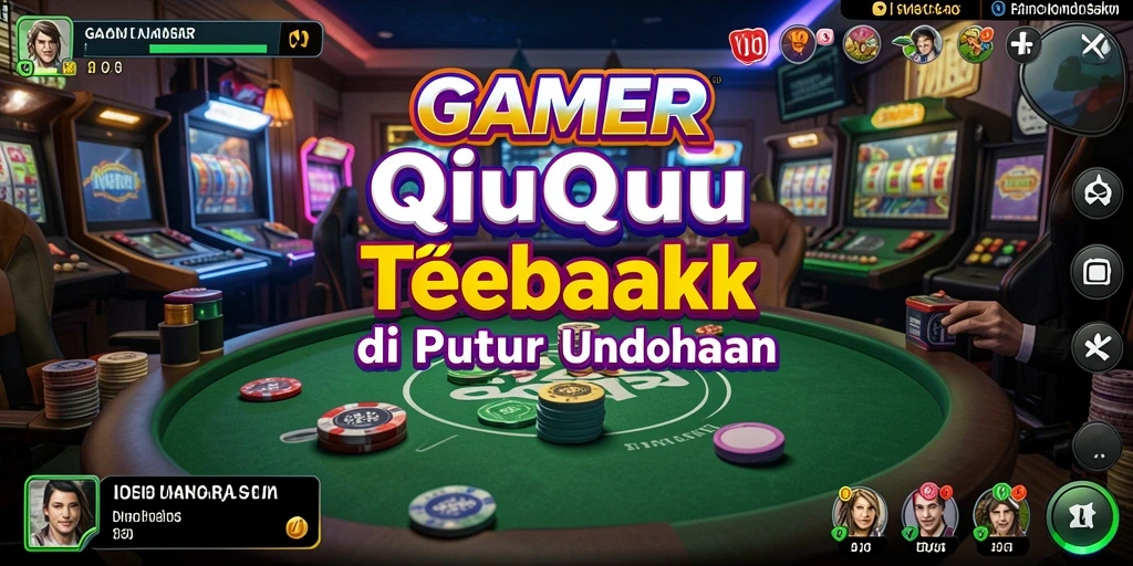 Tampilan gameplay QiuQiu yang menarik dan dinamis.