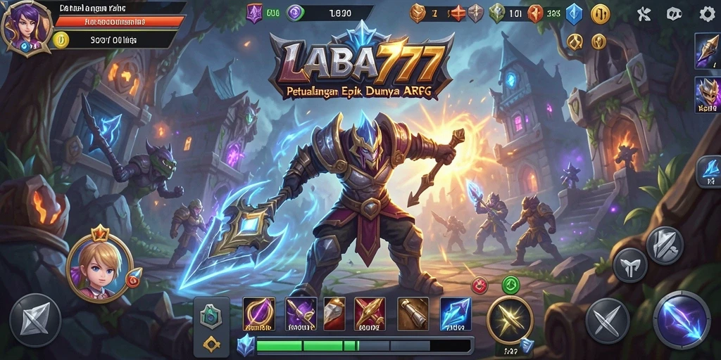 Tangkapan layar LABA777 menampilkan aksi petualangan epik dalam gameplay ARPG.