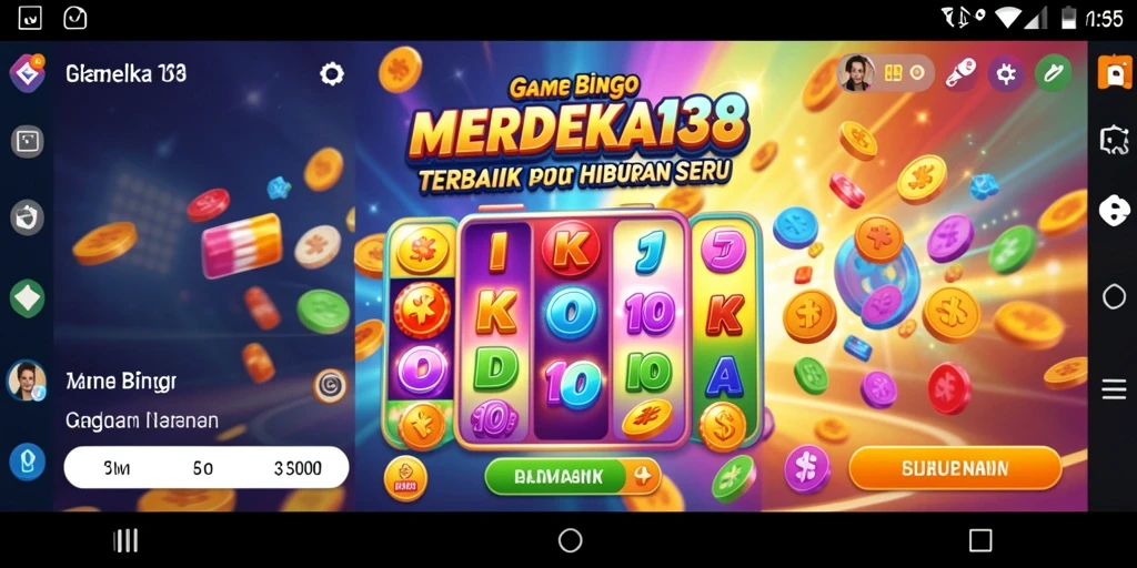 Tampilan menarik dari gameplay MERDEKA138 yang mengasyikkan.