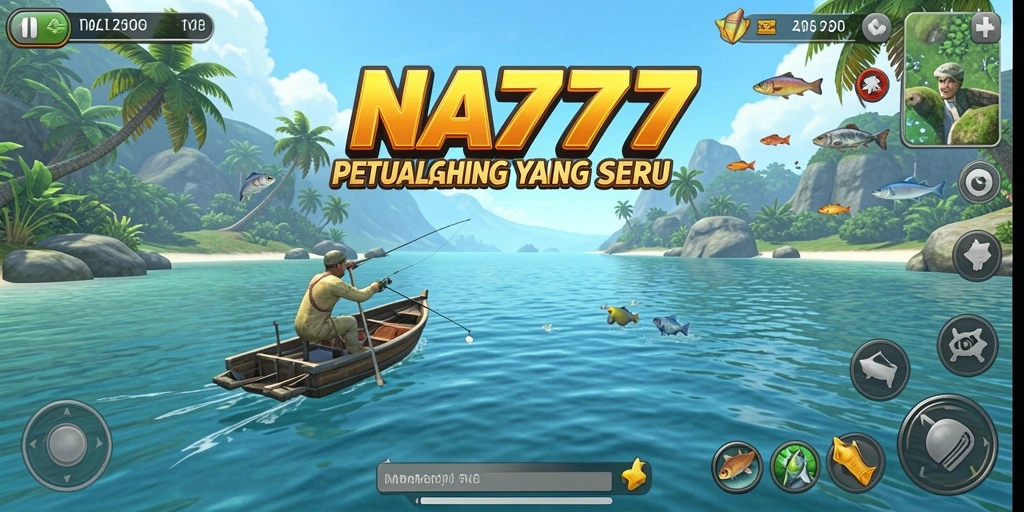 Tampilan gameplay memancing yang memukau di NA777.