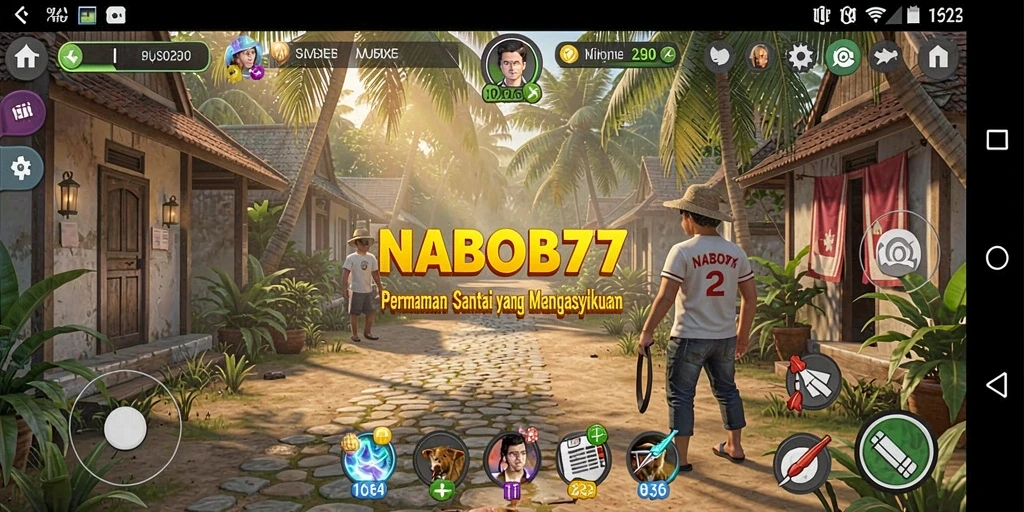Tampilan menakjubkan dari gameplay santai NABOB77.