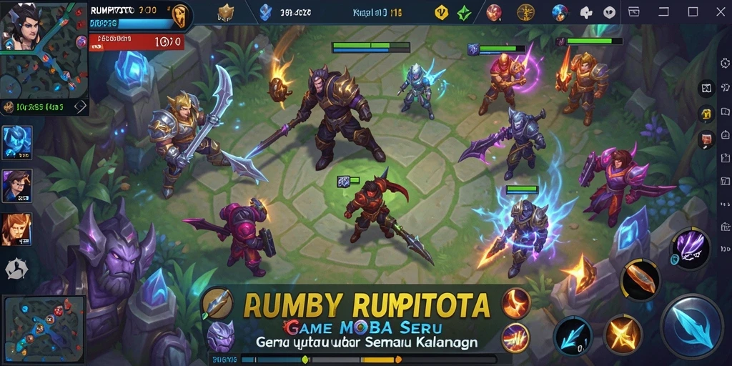 Gameplay seru dalam RUMPITOTO yang penuh strategi dan kolaborasi.